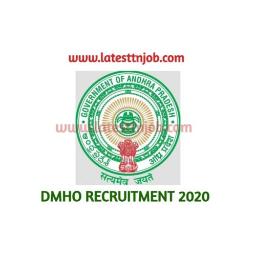 DMHO RECRUITMENT 2020
