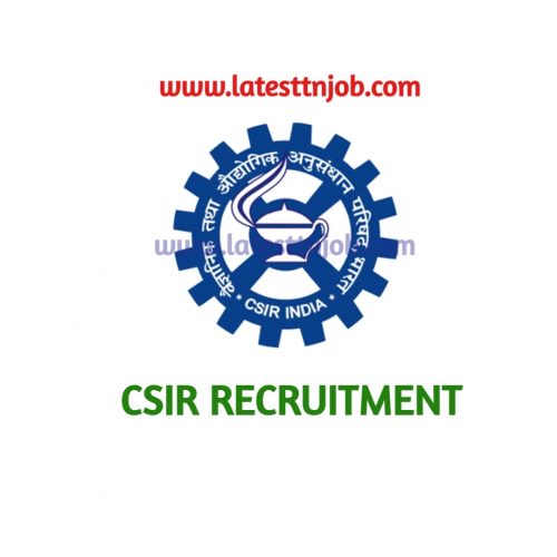 CSIR Madras Recruitment